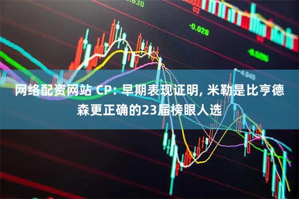 网络配资网站 CP: 早期表现证明, 米勒是比亨德森更正确的23届榜眼人选